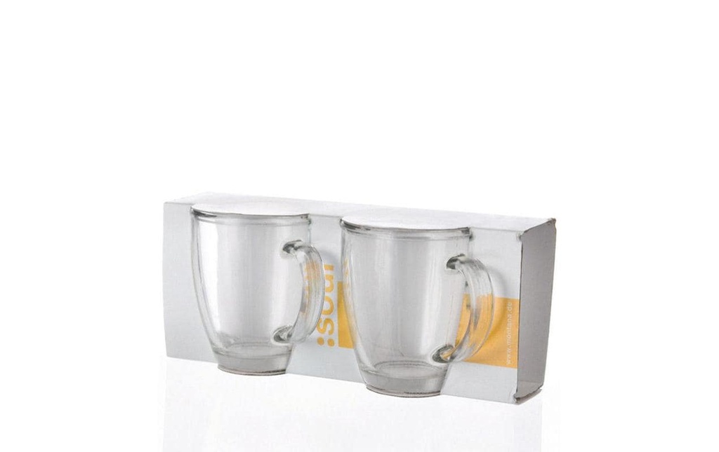 Montana Tasse à café Soul 380 ml, 2 Pièce/s, Transparent