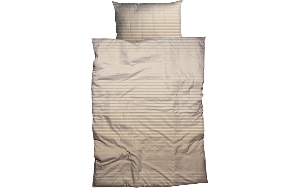 Nobilium Taie d’oreiller Weilo 50 x 70 cm, Beige/Ecru