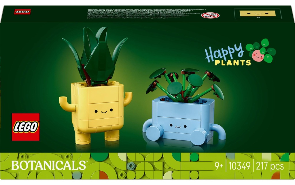 LEGO® Icons Botanicals Plantes joyeuses 10349