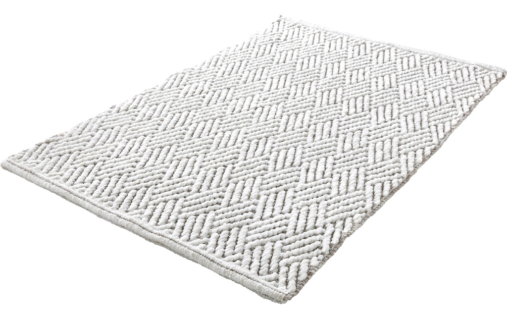 Kleine Wolke Tapis de bain Switch 60 x 90 cm, Blanc