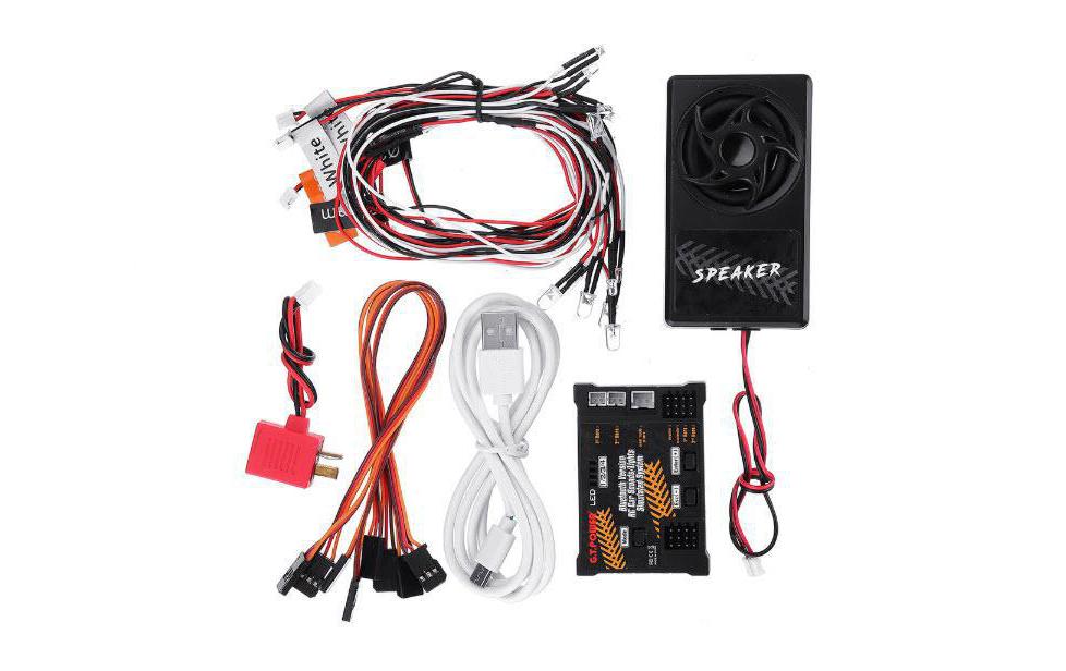 G.T. Power Bluetooth Version RC Car Sounds & Lights Simulated System