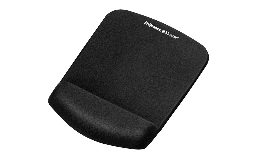 Fellowes Workplace Tapis de souris ergonomique PlushTouch Noir