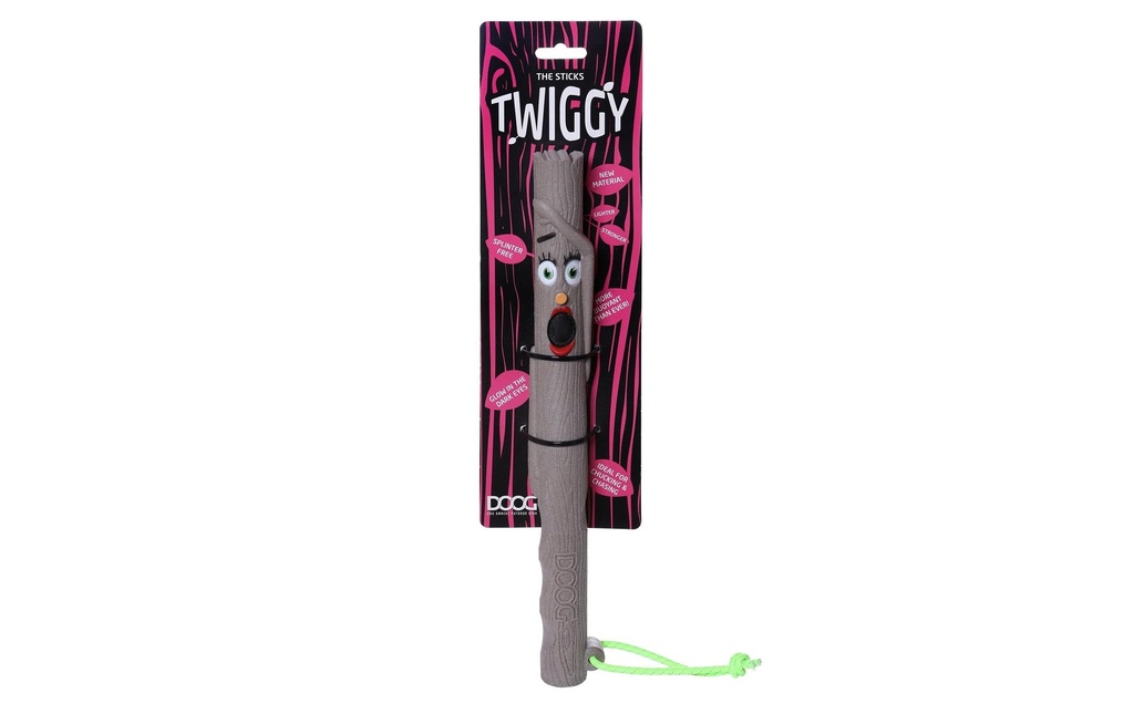 Doog Jouet pour chien Bâton familial Twigg 30 cm x 2.5 cm