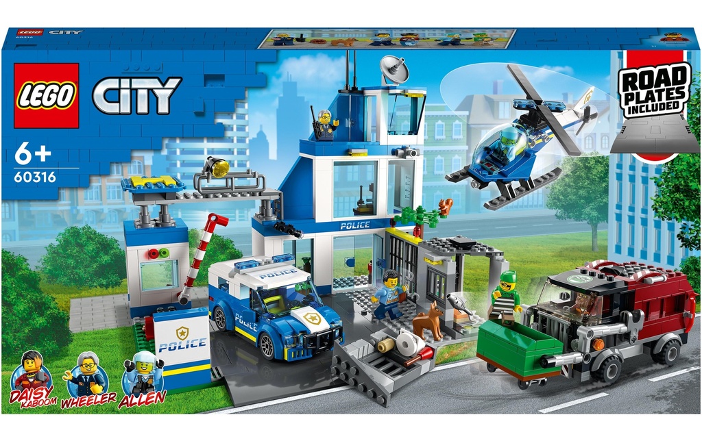 LEGO® City Le commissariat de police 60316