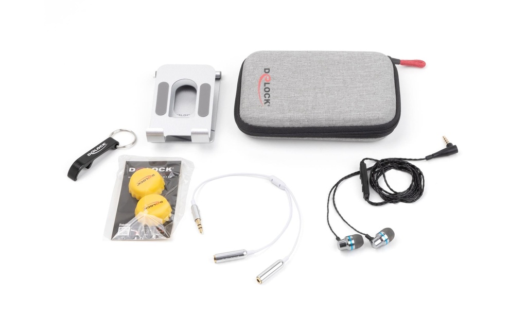 Delock Travel Kit I Sound Edition Gris