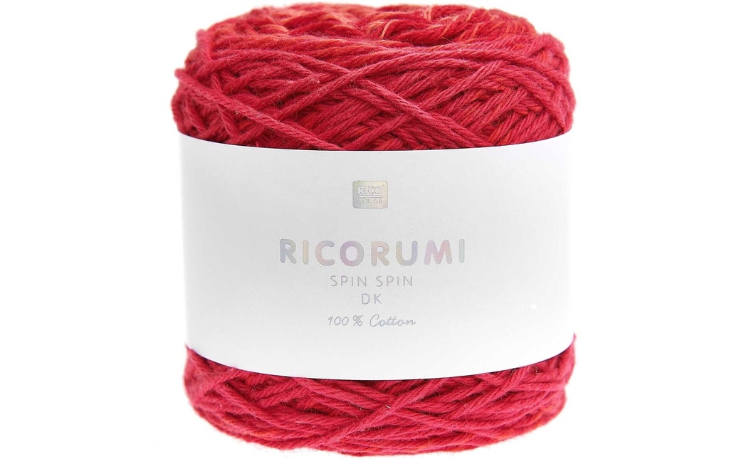 Rico Design Laine Ricorumi Spin Spin 50 g, rouge