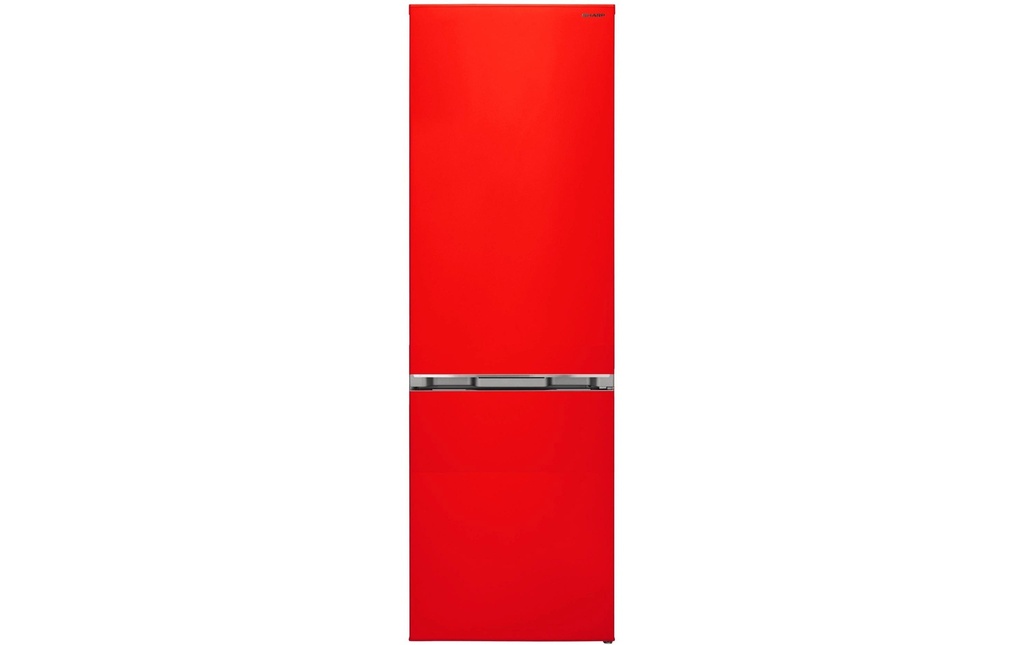 Sharp Réfrigérateur congélateur SJ-FBB05DTXRD Rouge, Droite