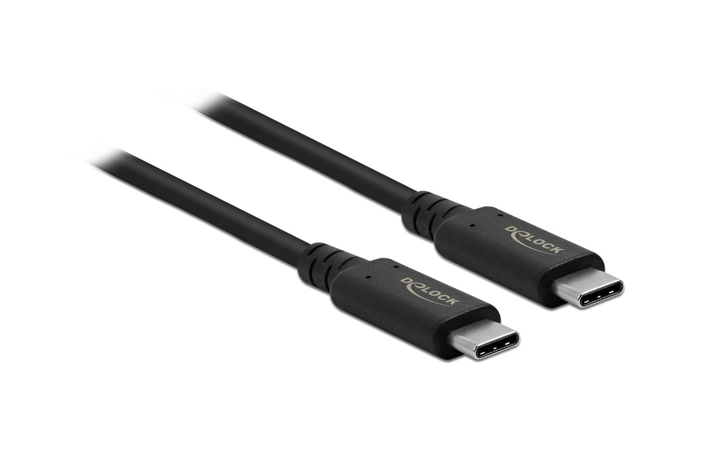 Delock Câble USB4 20 Gbps USB-C - USB-C 2 m