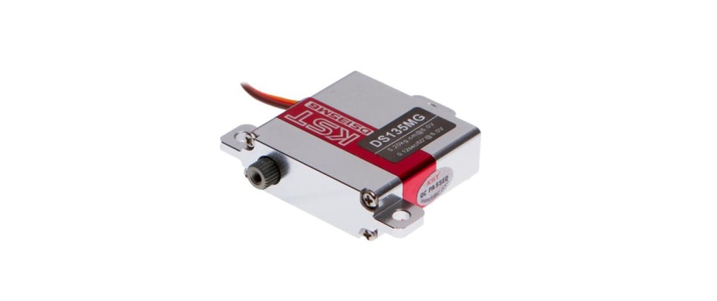 KST Servo de surface DS135MG 5.2 kg, 0.12 s, numérique