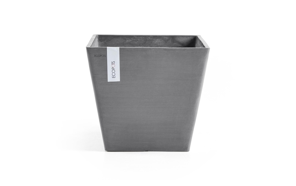 Ecopots Pot à fleur Rotterdam 40 Gris