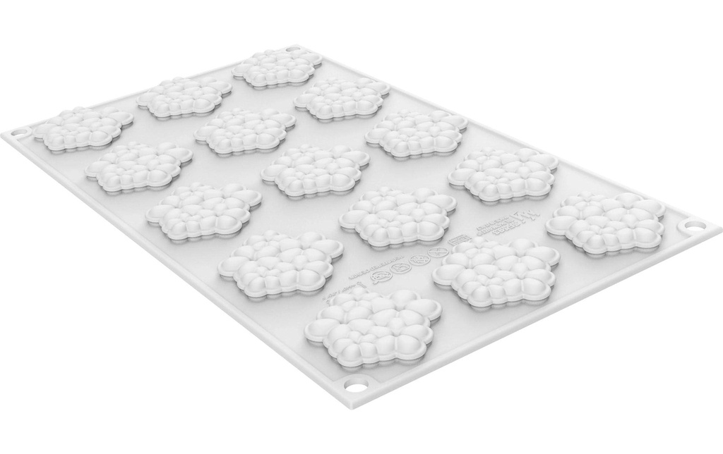 Silikomart Moule en silicone Floral petit