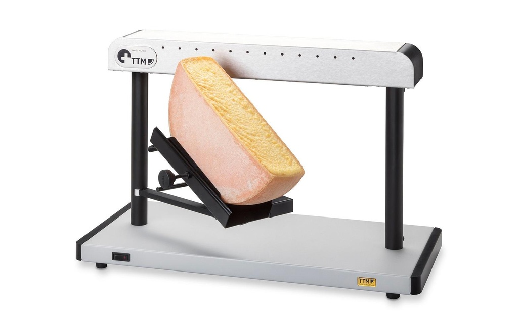 TTM Appareils à raclette Zinal Noir/Argent mat