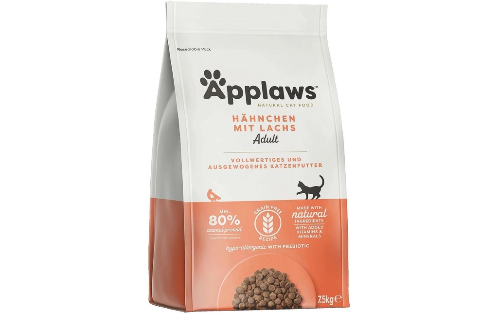 Applaws Croquettes au poulet et au saumon Adult 7.5 kg