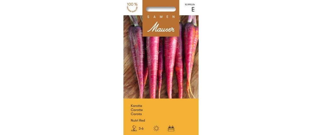 Samen Mauser Semence Carotte Nutri Rouge