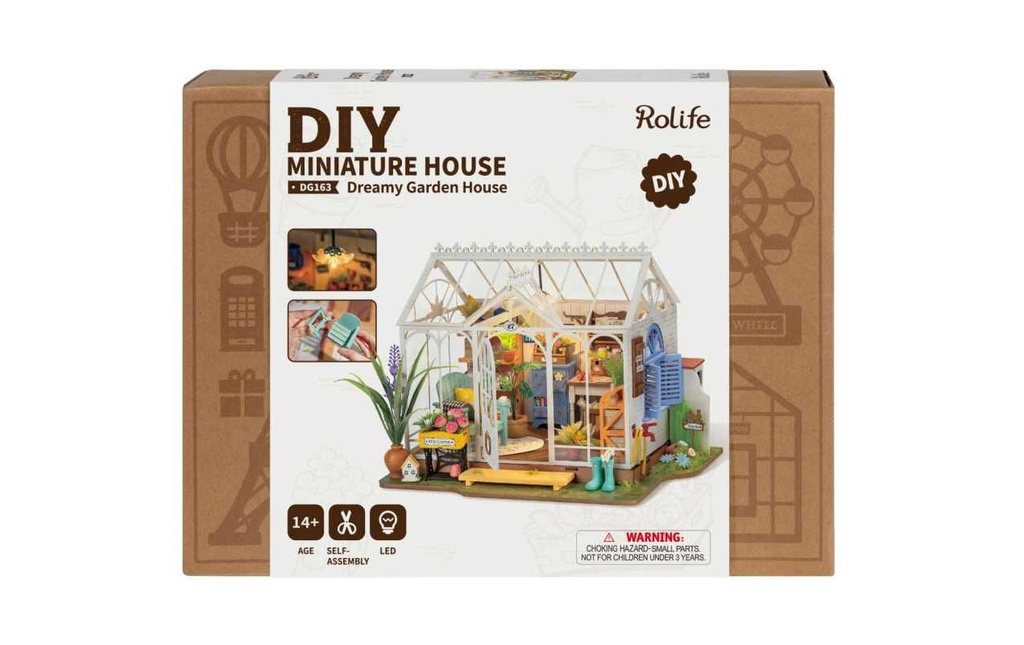 Rolife Kits de montage Dreamy Garden House