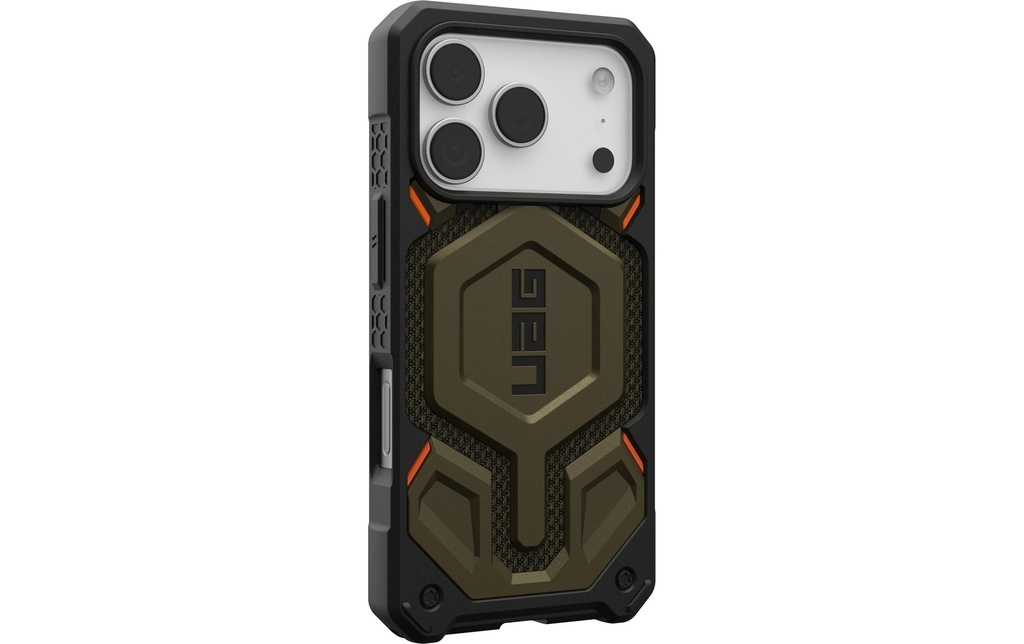 UAG Coque arrière Monarch Pro MS iPhone 17 Pro Kevlar Green