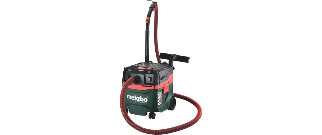 Metabo Aspirateur à déchets humides/secs sans fil AS 36-18 L 20 PC-CC Solo