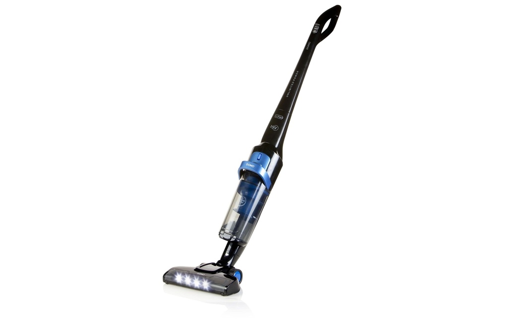 Domo Aspirateur à manche sans fil DO221SV Noir