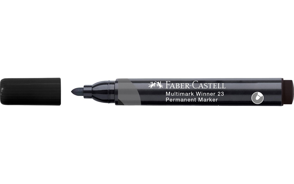 Faber-Castell Marqueur indélébile Multimark Noir