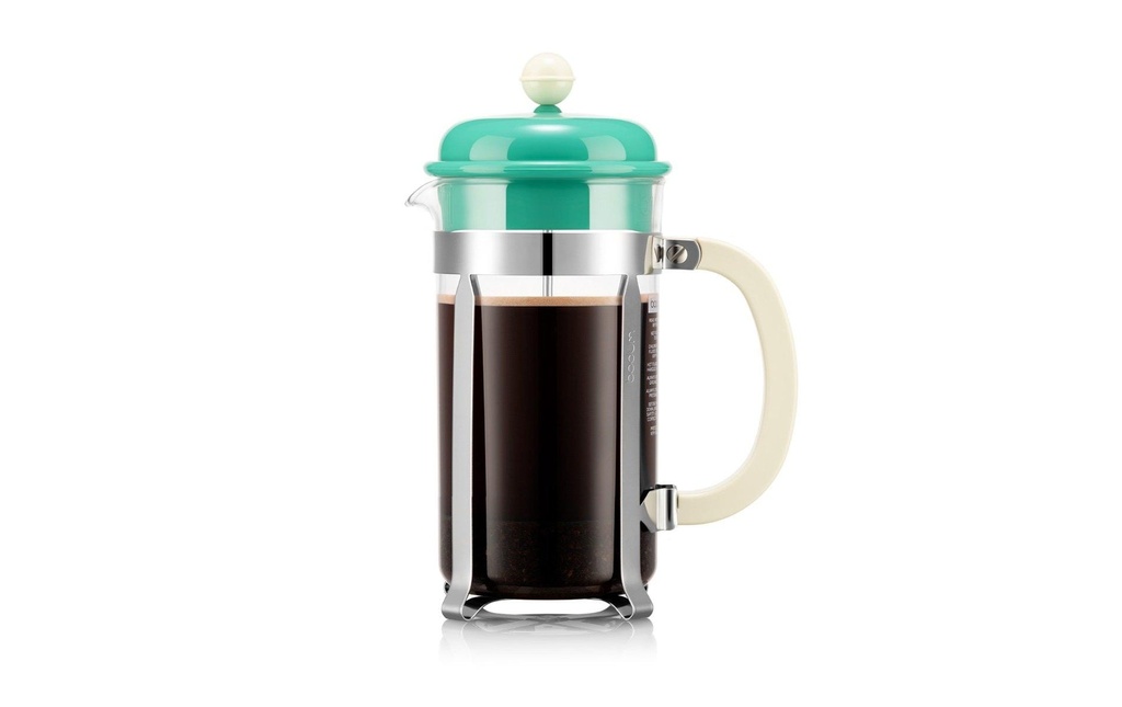 Bodum Cafetière Caffettiera 8 tasses, 1 l, Green
