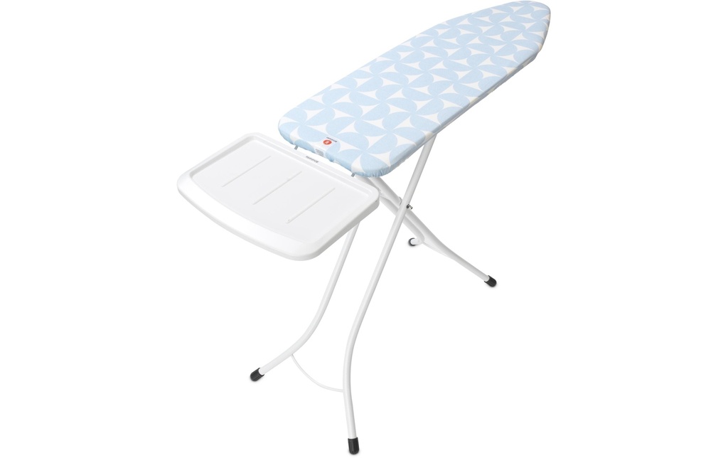 Brabantia Table à repasser avec tablette pour station vapeur Fresh Breeze 124 x 38 cm