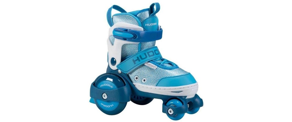 Hudora Rollers en ligne My First Quad Turquoise, 26-29
