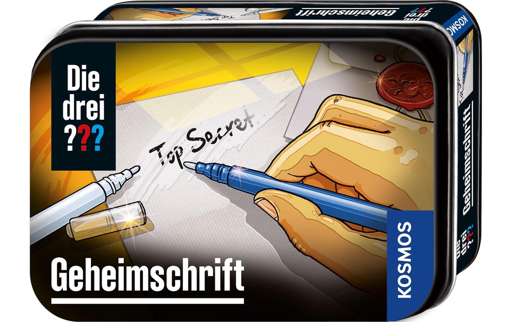 Kosmos Boîtes d’expérimentation Die drei??? Geheimschrift