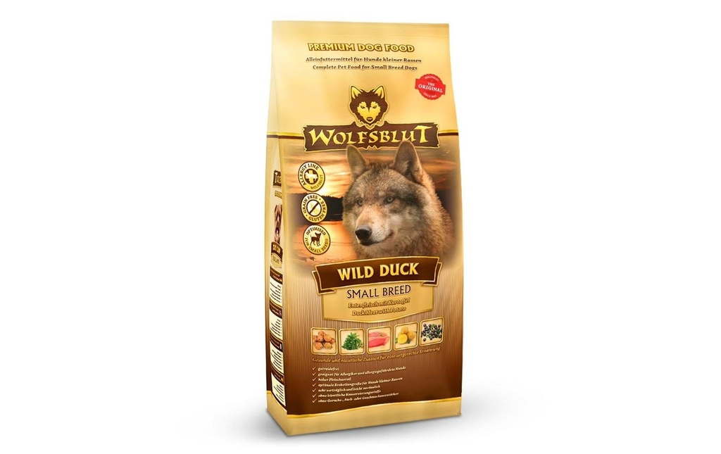 Wolfsblut Alimentation sèche Dog Wild Duck Small Breed, 2 kg