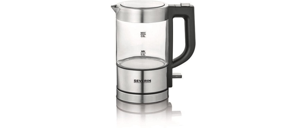 Severin Bouilloire WK 3472 0.5 l, Gris/Argenté