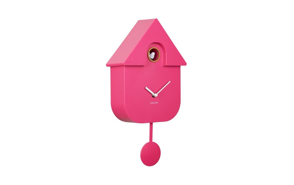 KARLSSON Horloge murale Coucou Bright Pink