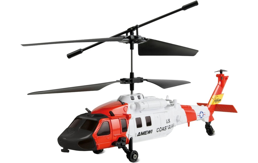Amewi Hélicoptère UH-60 CX Black Hawk Garde-côtes RTF