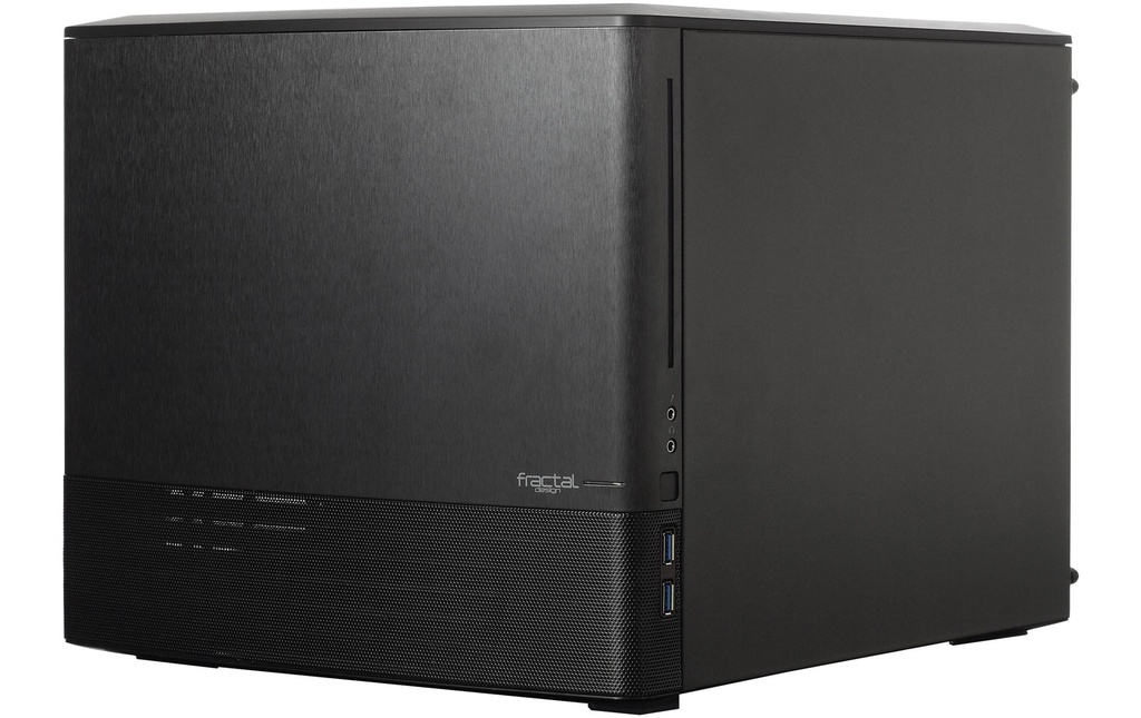 Fractal Design Boîtier d’ordinateur Node 804 Noir