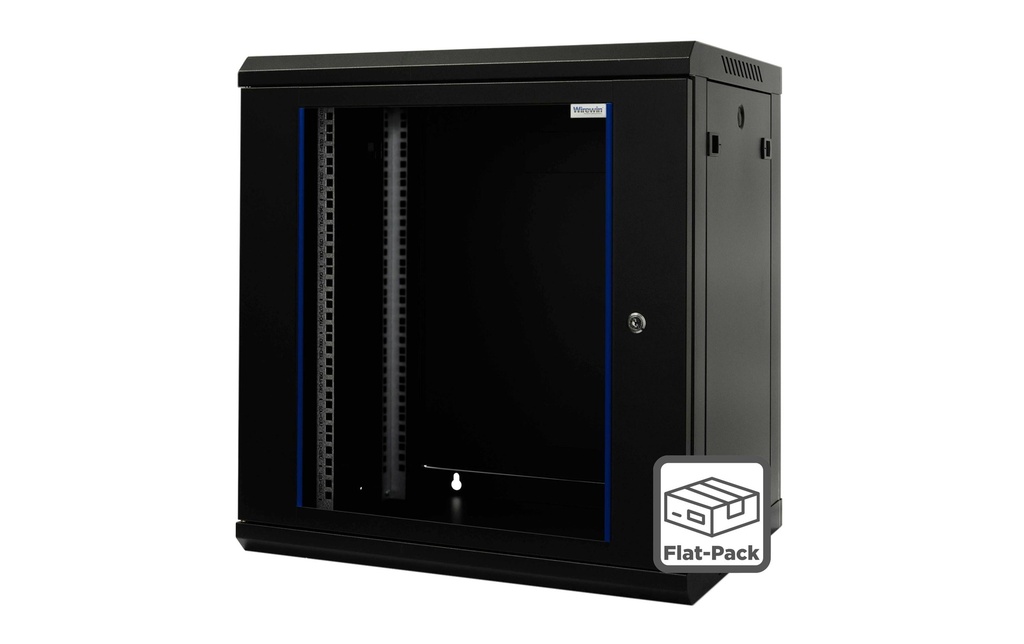 Wirewin Coffre de mur 600X450X12U Pro 3rd Gen 19 / 12HE / Flat-Pack