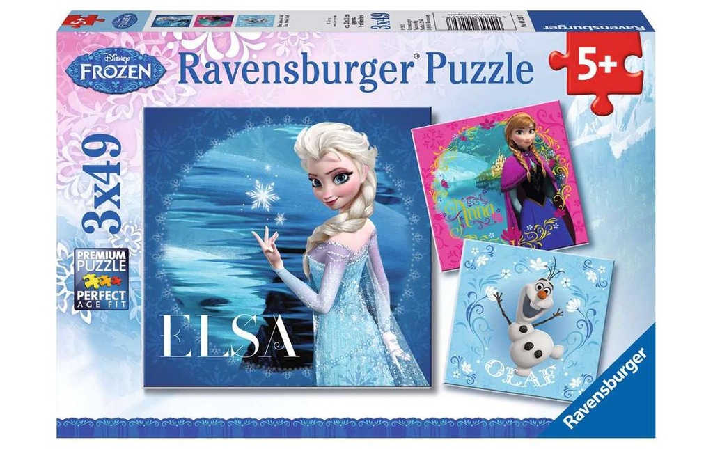 Ravensburger Disney Frozen: Elsa, Anna et Olaf