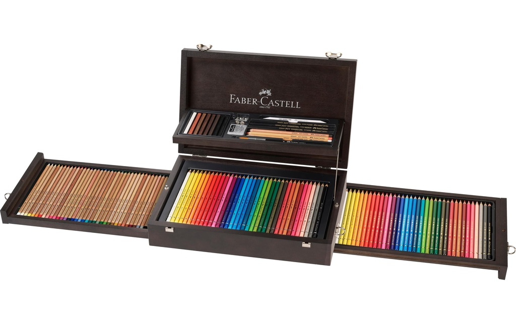 Faber-Castell Crayons de couleur Art & Graphic Collection 125 pièces