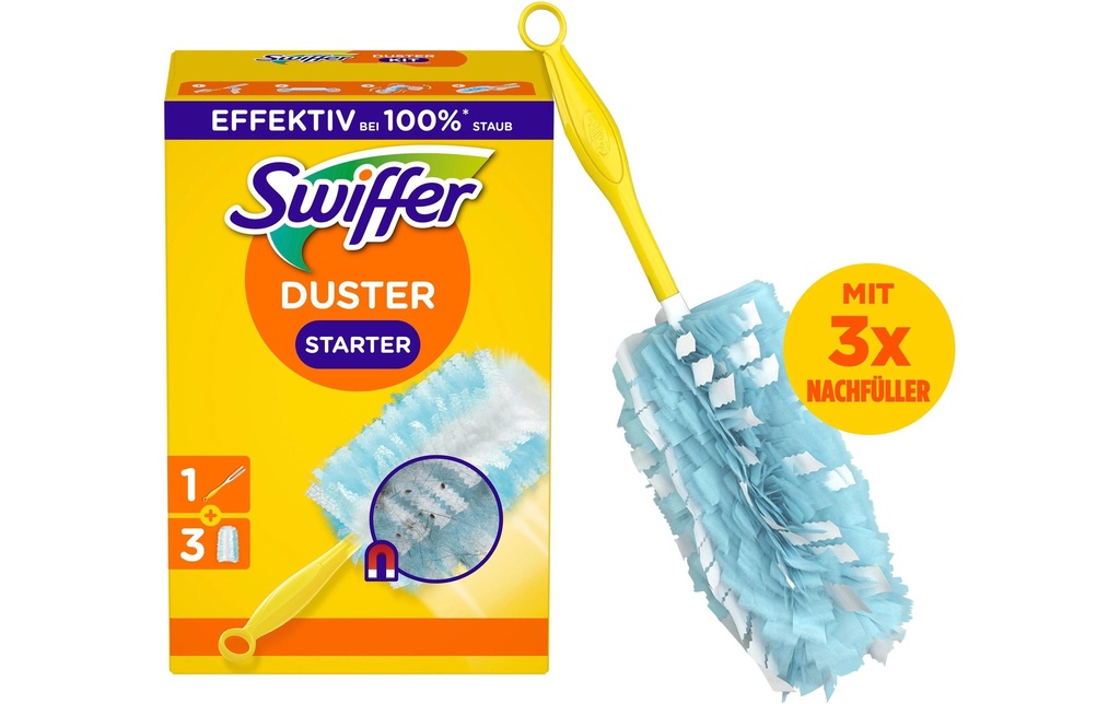 SWIFFER Aimant à poussière set départ (4 pces)