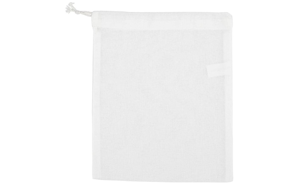 Creativ Company Sac en tissu Veggie 21 x 25 cm, blanc, 1 pce.