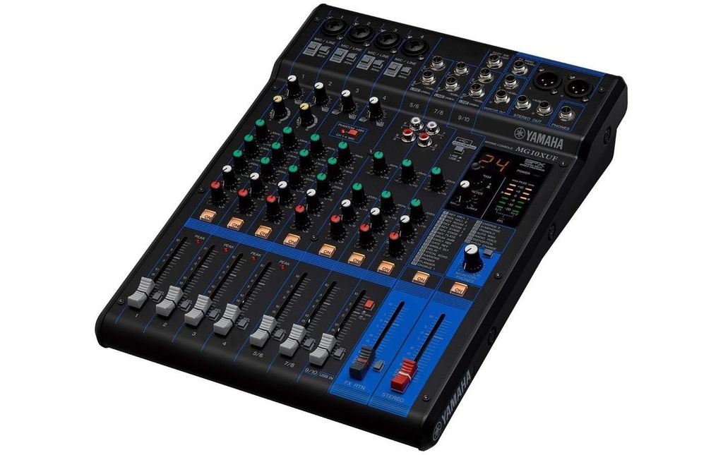 Yamaha Table de mixage MG10XUF - 10 canaux, analogique
