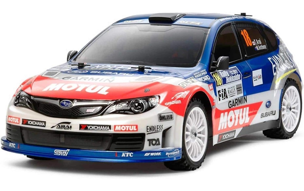 Tamiya Subaru Impreza WRX STI Arai Kit de construction, 1:10, 4WD, XV-01