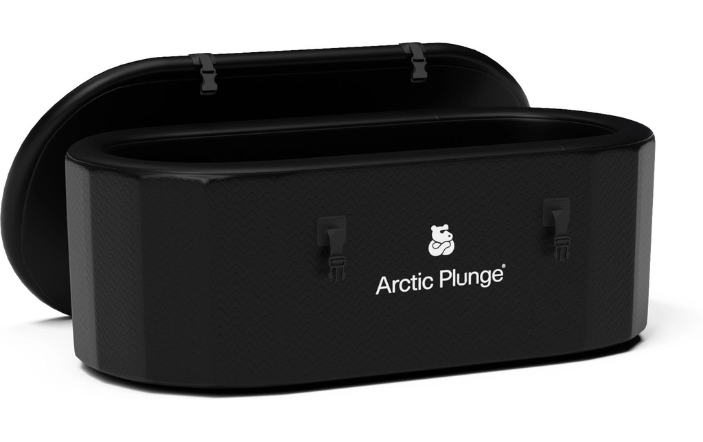 Arctic Plunge Plunge Portable Pro Bain de glace, noir