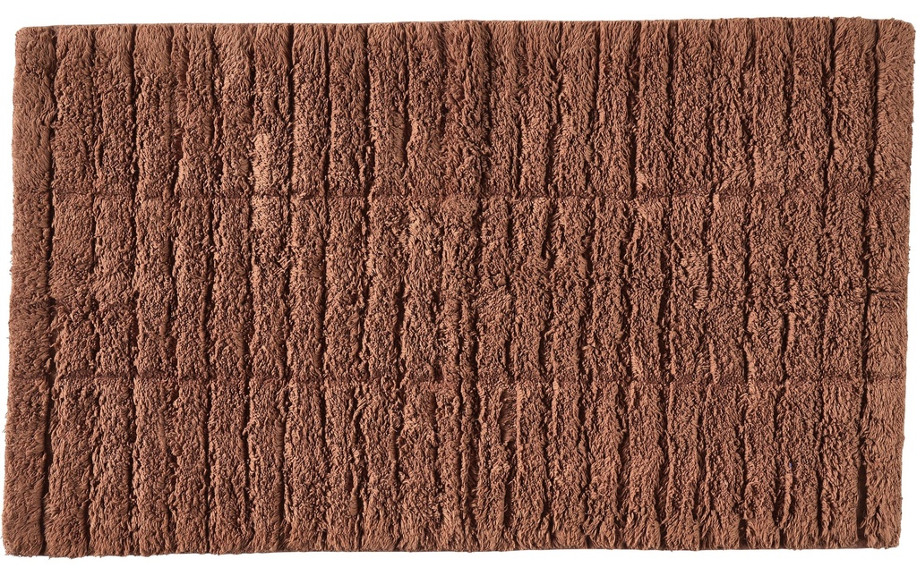 Zone Denmark Tapis de bain Tiles 50 x 80 cm, Terracotta