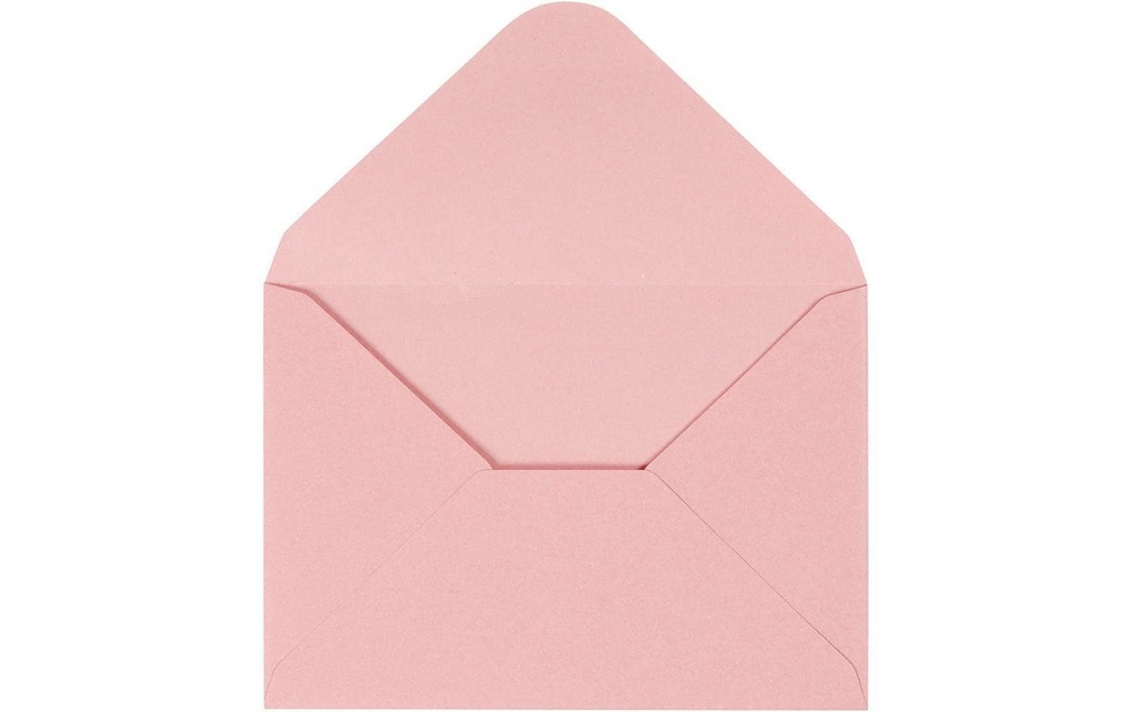 Creativ Company Enveloppe 11.5 x 16 cm rose