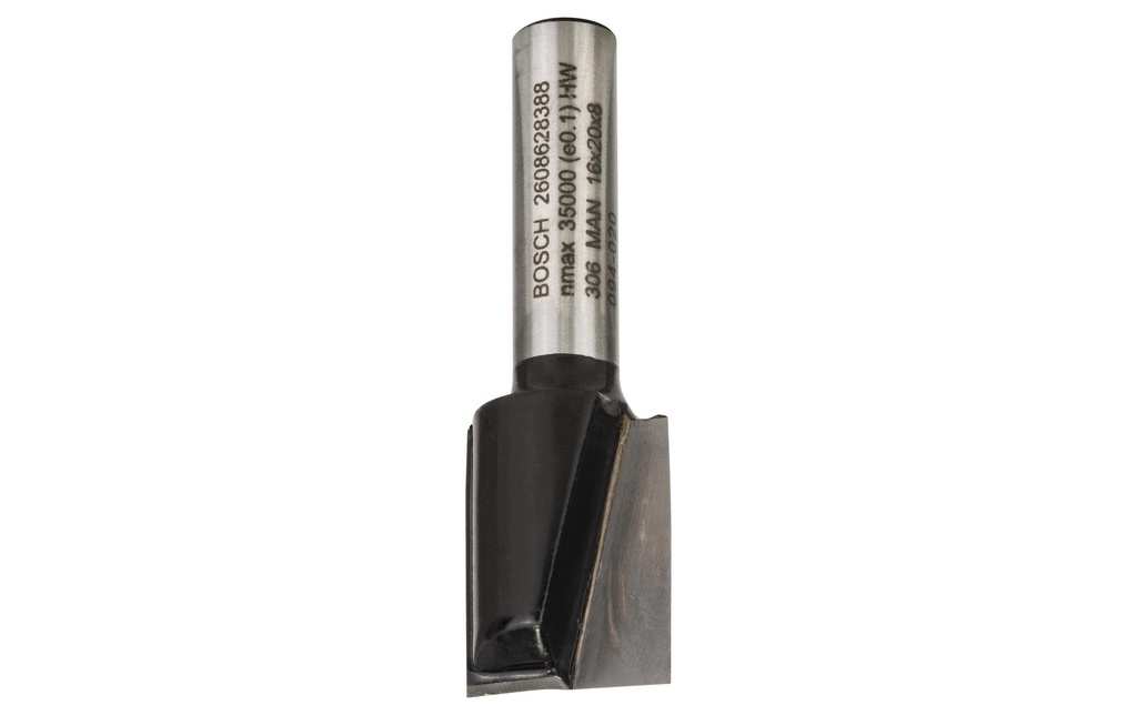 Bosch Professional Fraise à rainurer Standard for Wood D1 16 mm, L 19.6 mm, G 51 mm