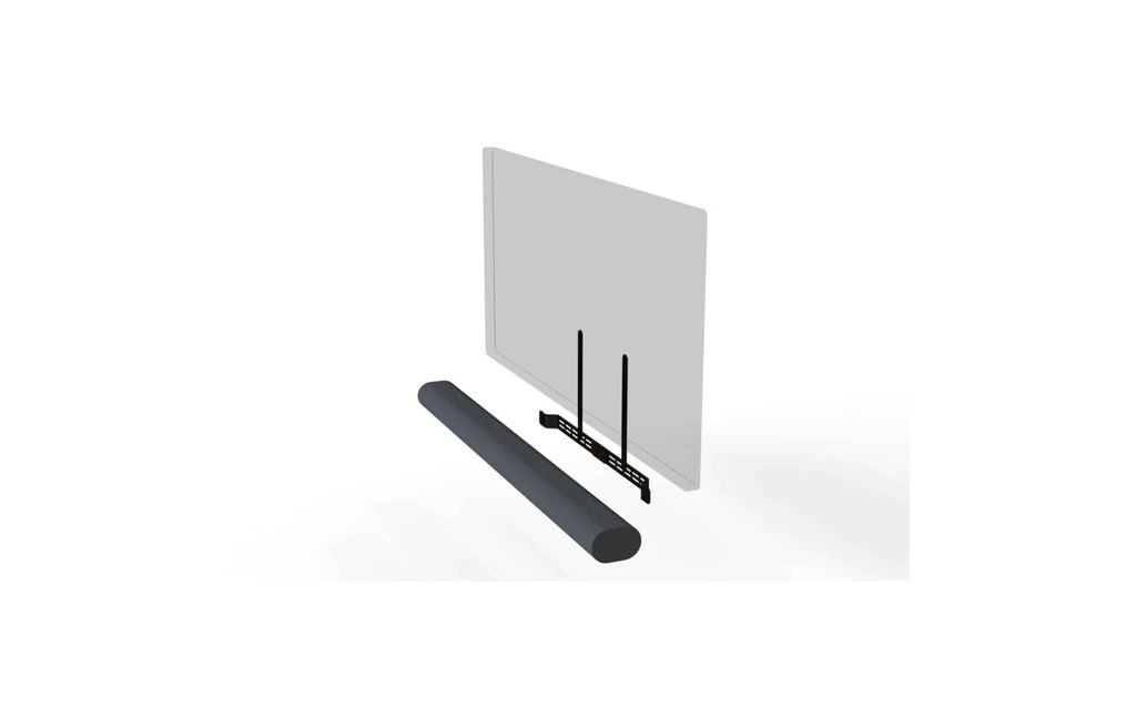 Flexson Supports TV FLXSARTV1021 pour Sonos Arc, Noir