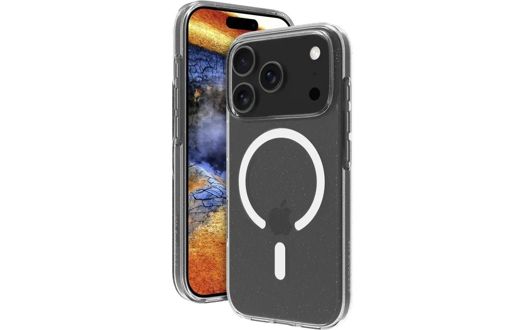 dbramante1928 Coque arrière Greenland Pro MS iPhone 17 Pro Transparent/Blanc
