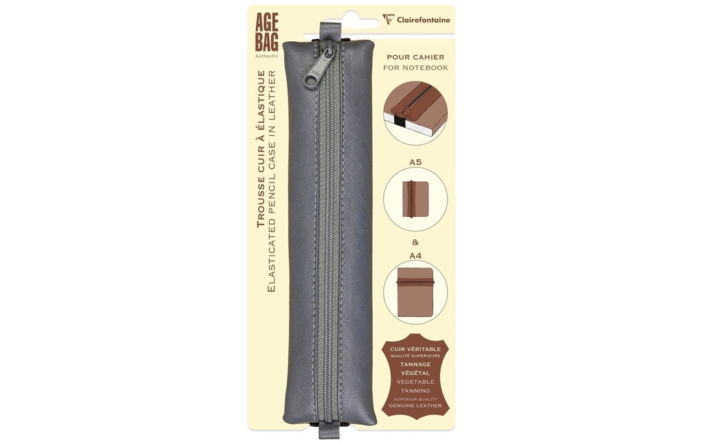 Clairefontaine Étui AgeBag Cuir Gau
