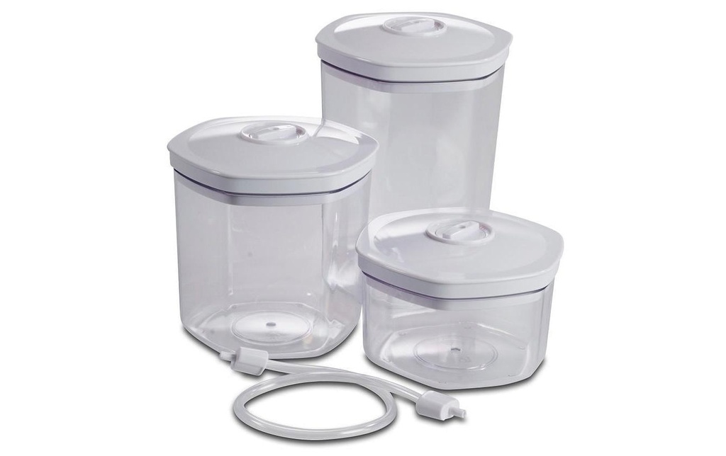 Solis Contenant pour Systèmes de mise sous vide Set de 3 pièces