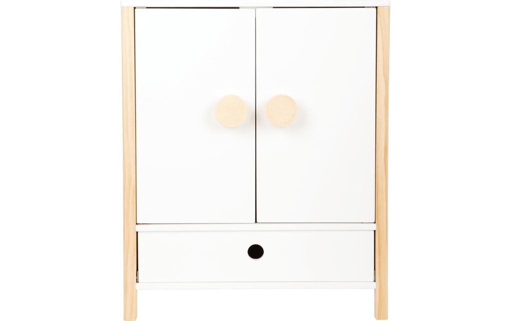 small foot Armoire de poupée «Little Button