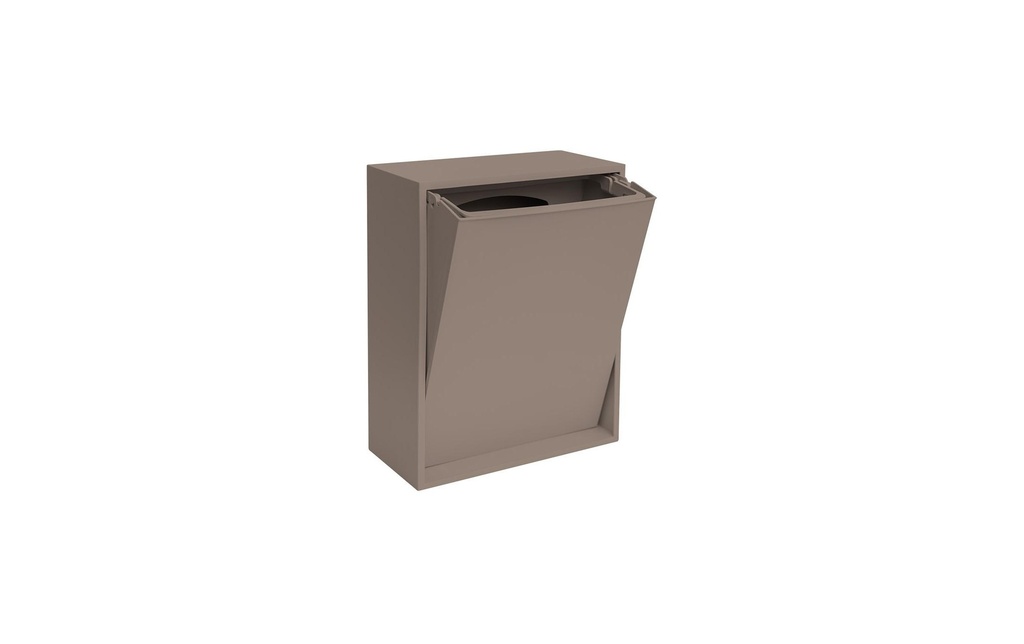 ReCollector Bacs de recyclage 12 l, Fungi Brown