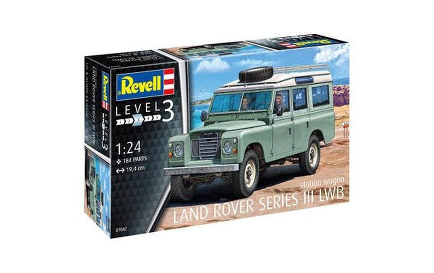 Revell Kits de montage Model Set Land Rover Series III 1:24